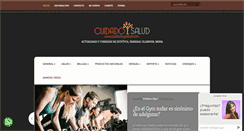 Desktop Screenshot of cuidadoysalud.com